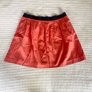 J. Crew Factory Coral Mini Skirt